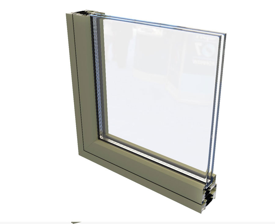 alitherm 500 aluminium window