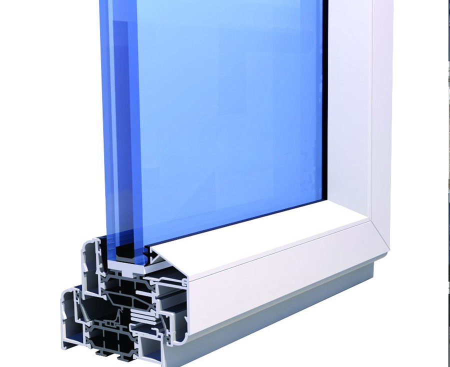 alitherm 800 aluminium window