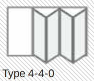 Bi Fold Door 4 Panel