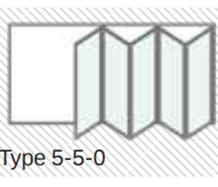 Bi Fold Door 5 Panel