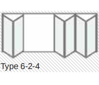 Bi Fold Door 6 Panel