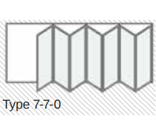 Bi Fold Door 7 Panel