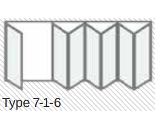 Bi Fold Door 7 Panel