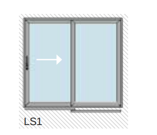 Patio Door 1 Panel