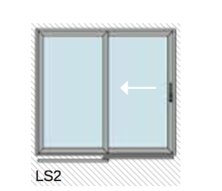 Patio Door 2 Panel