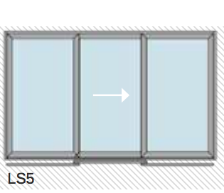 Patio Door 3 Panel