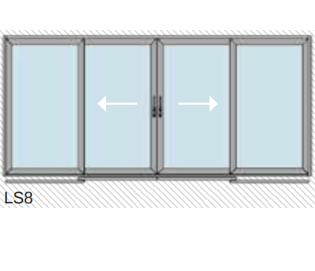 Patio Door 4 Panel